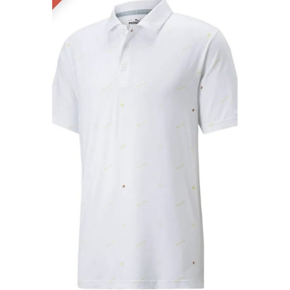 Puma Cloudspun Love Golf Club Polo Golf Shirt 533854-03 - Men's Size XL - NWT - Picture 3 of 6